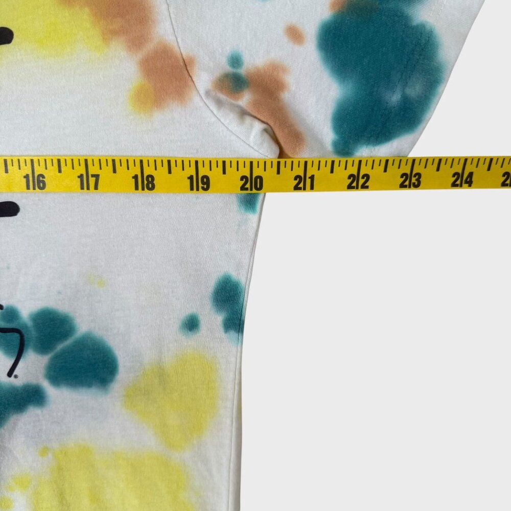 Keith Haring Skateboarding Tie-Dye Shirt Men's Medium Street Art Graphic Tee New - Picture 10 of 11